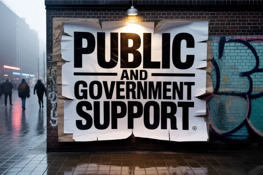 Public and government support?