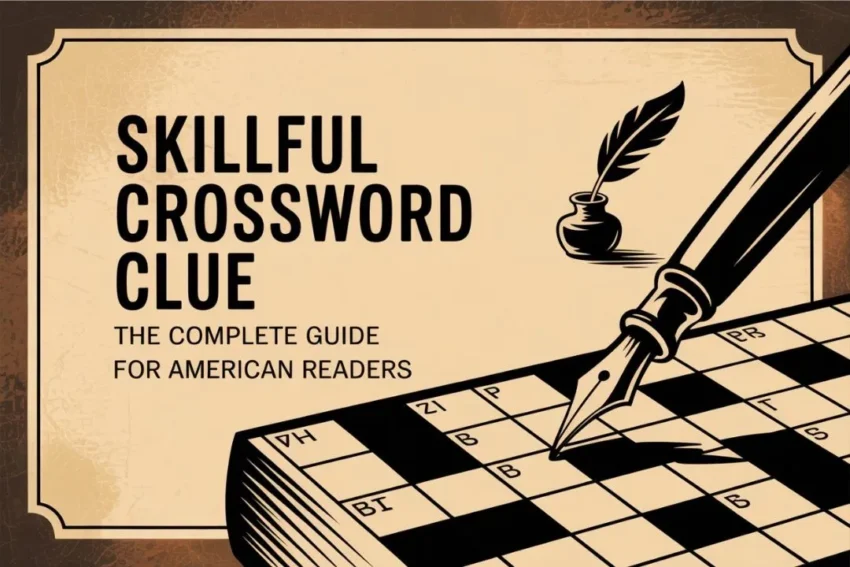 Skillful Crossword Clue